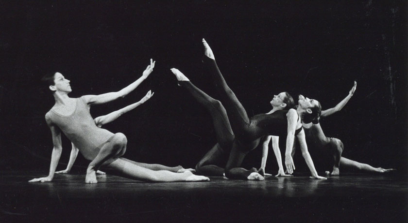 Conservatory dance performance, choreography by Ina Hahn, 1977