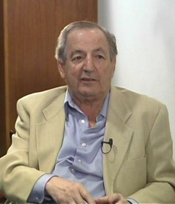 Still image of interview subject Al Vega