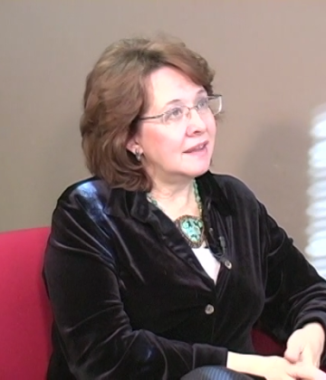 Still image of interview subject Beth Denisch