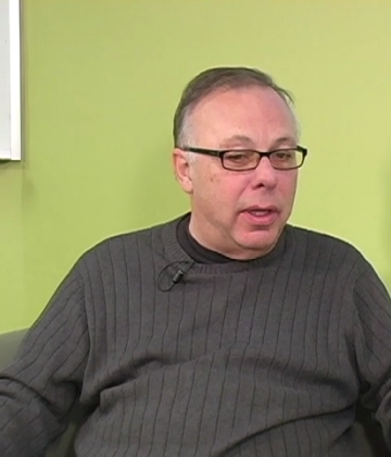 Still image of interview subject Jeff Stout.