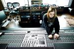 image of Ann Mincieli in at a mixer console